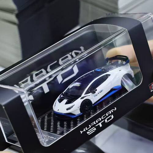 现货 LCD 1:64 兰博基尼 飓风Huracan STO 小牛 合金汽车模型