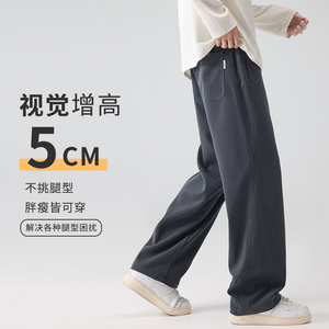 大货秋冬潮流工装卫裤男美式休闲裤垂感抽绳弯刀阔腿裤3501/特p40图片
