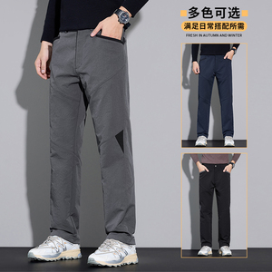 秋冬机能风拼接冲锋裤复古休闲西裤男户外工装运动卫裤3903/特p42图片