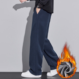 冬季加绒雪尼尔运动卫裤男北极绒人字纹保暖弯刀糯米裤H806R特p45，男装休闲裤，星座223-1（原星座201）