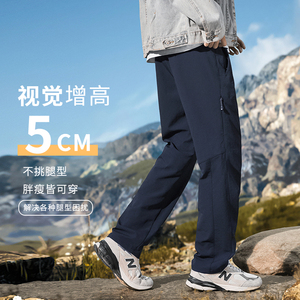 机能风软壳冲锋裤户外运动工装裤男登山滑雪裤休闲长裤子3901/p40图片