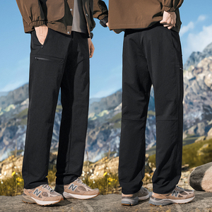 户外三防伞兵冲锋裤工装裤男机能风侧拉链山系登山卫裤3905/特p42图片