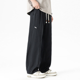 夏季新款莱赛尔天丝休闲长裤子男潮流抽绳直筒阔腿伞兵裤8807/p45，男装休闲裤，星座223-1（原星座201）