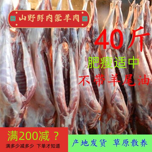 新鲜生羊肉内蒙山野鲜产地发货