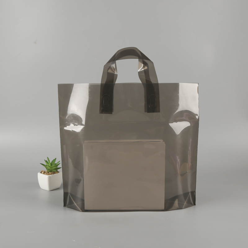 定做印logo服装店袋子包装袋订做购物袋塑料袋定制女装衣服手提袋