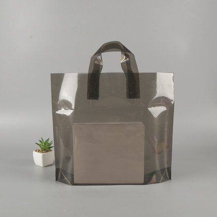 定做印logo服装店袋子包装袋订做购物袋塑料袋批发女装衣服手提袋