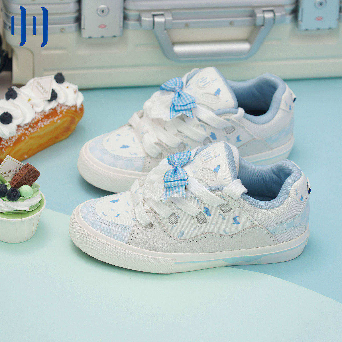 顽刻ollieskate面包鞋蓝莓蛋糕配色BAKE复古休闲男女国潮滑板鞋,流行男鞋,休闲板鞋,淘宝优惠券,粉丝福利购,淘宝优惠卷