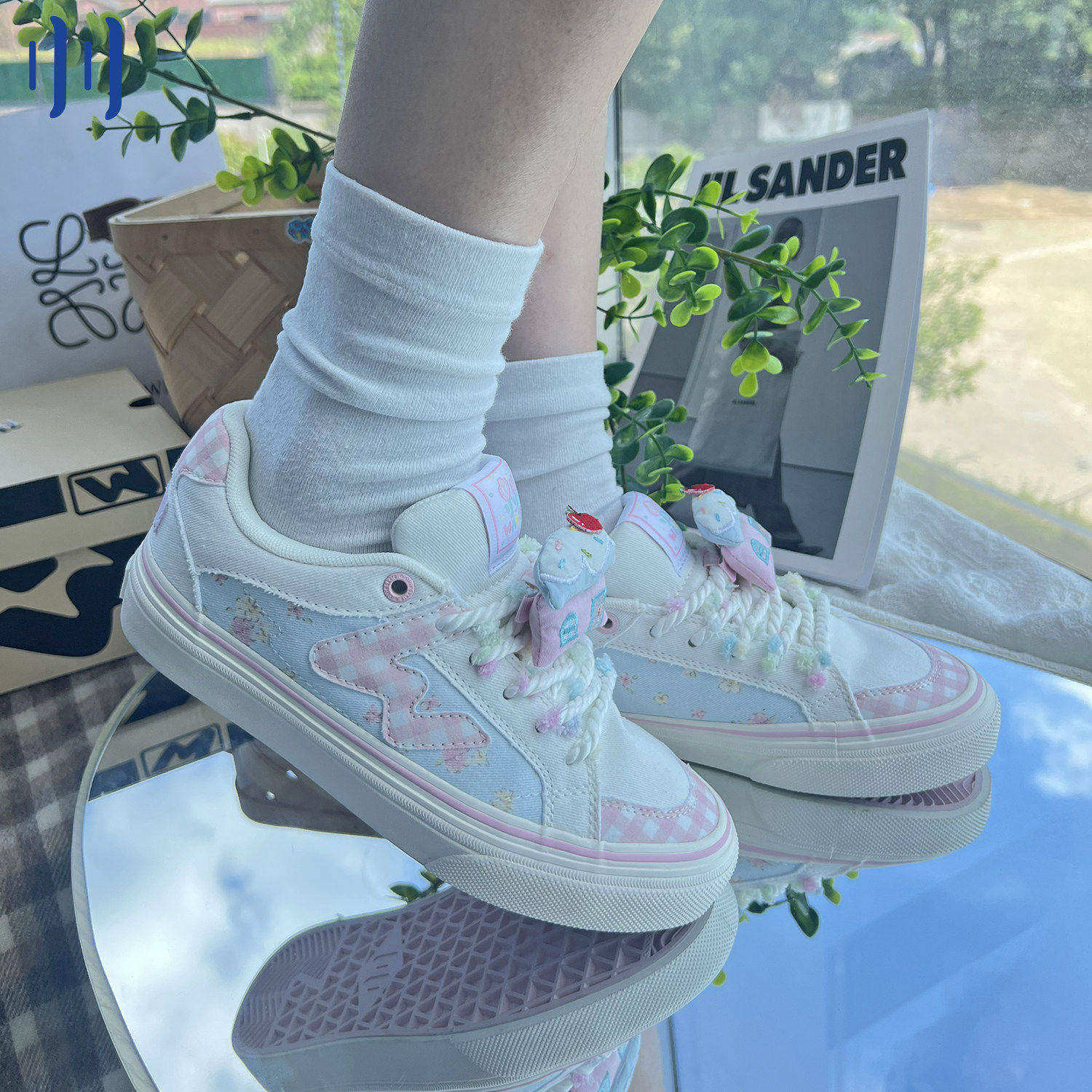 顽刻ollieskate布露比配色秋季校园风W系列低帮男女国潮滑板鞋,流行男鞋,休闲板鞋,淘宝优惠券,粉丝福利购,淘宝优惠卷