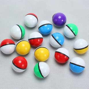 50mm扭蛋球盲盒扭蛋玩具神奇宝贝口袋怪兽皮卡丘宠物小精灵球手办