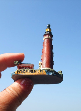 ‌美国当地购买纪念品 摆件 Ponce Inlet‌ 佛罗里达州代托纳海滩