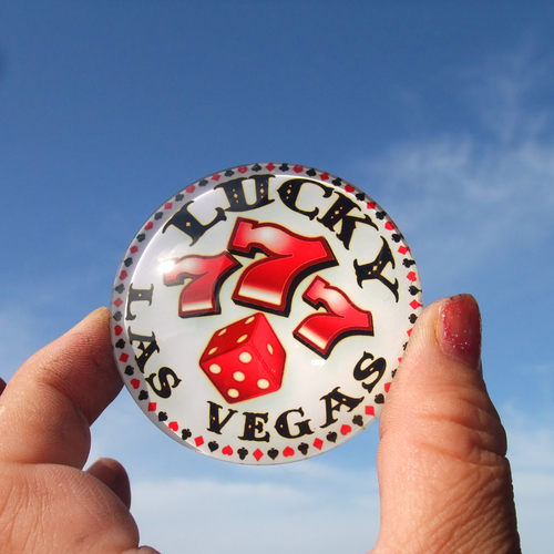 美国当地购买冰箱贴 玻璃材质 LAS VEGAS 拉斯维加斯 多款