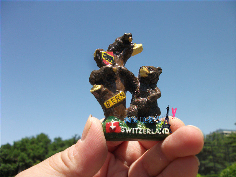 BUY FRIDGE MAGNETS LOCALLY IN SWITZERLAND BERN PLACES WHERE BEARS ARE FOUND IN SWITZERLAND A VARIETY OF BEARS