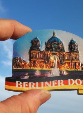 德国当地冰箱贴 柏林大教堂 BERLINER DOM