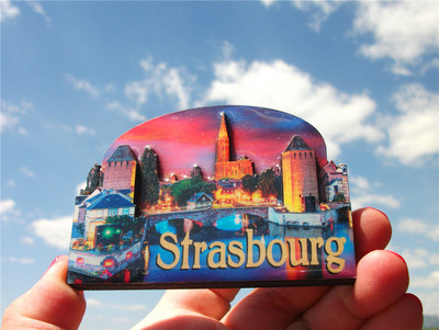 法国当地冰箱贴斯特拉斯堡