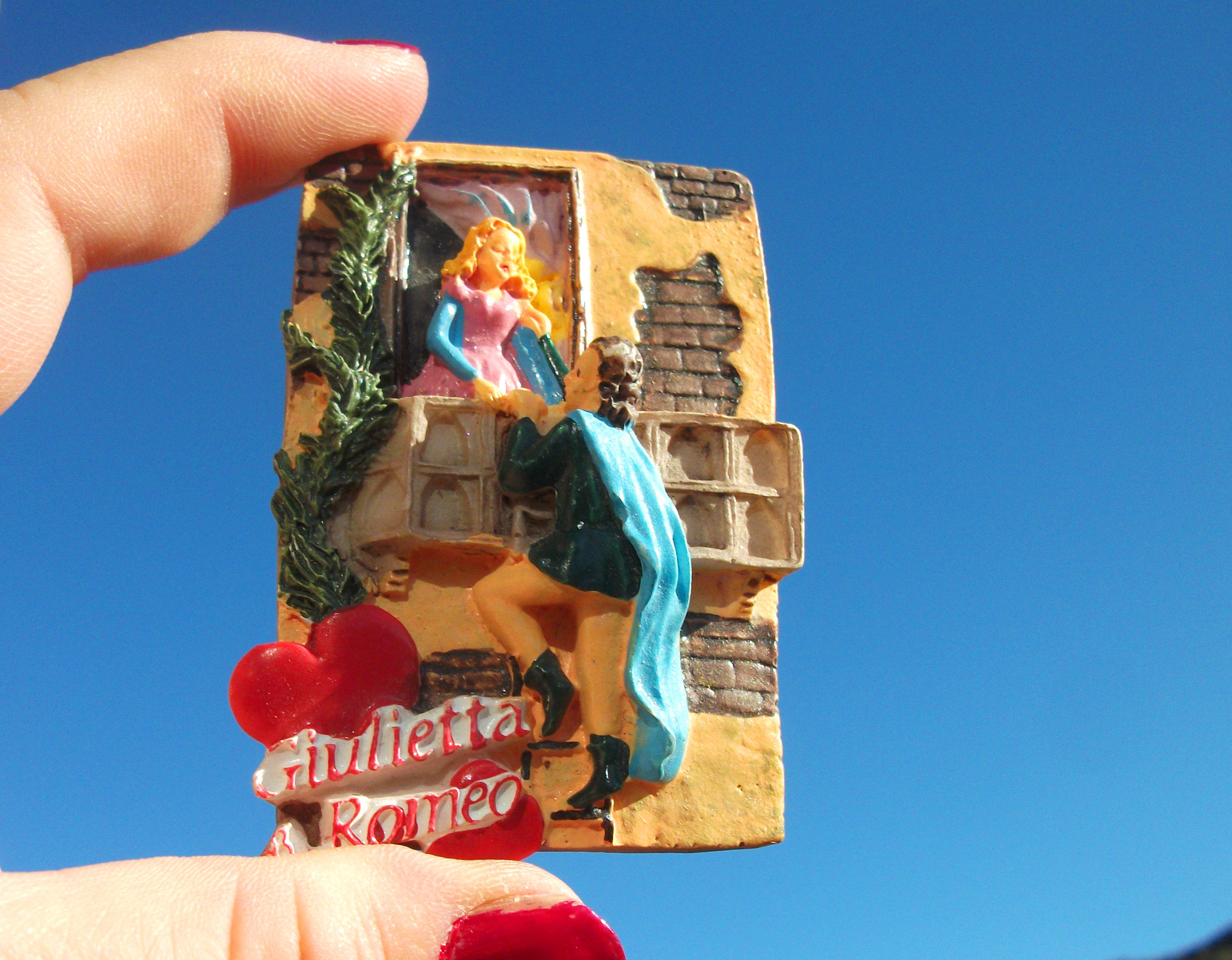 世界旅游纪念冰箱贴 意大利 浪漫城市维罗纳 罗密欧与朱丽叶