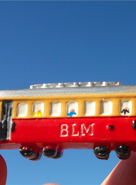 世界旅游纪念冰箱贴 瑞士 BLM Lauterbrunnen到Mürren的登山缆车