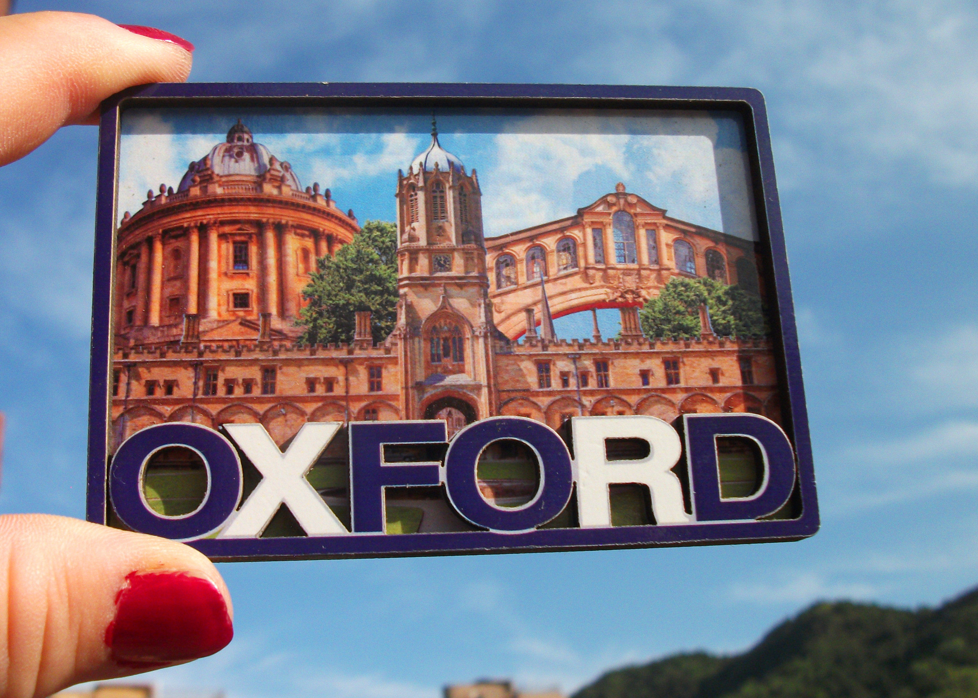 BRITISH AND AMERICAN FAMOUS SCHOOL SERIES REFRIGERATOR MAGNET OXFORD UNIVERSITY OXFORD CAMBRIDGE MIT STANFORD MULTI-CAMPUS MULTI-SCHOOL