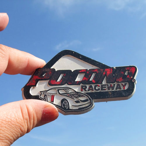 瑕疵款 美国当地购买冰箱贴 赛车 POCONO RACEWAY