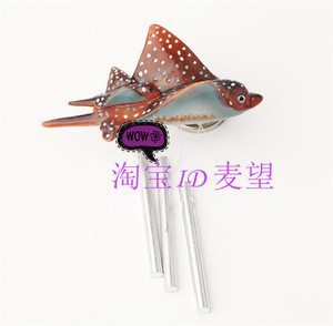 世界旅游纪念冰箱贴/风铃 马尔代夫 海底游弋的魔鬼鱼 鳐鱼母子