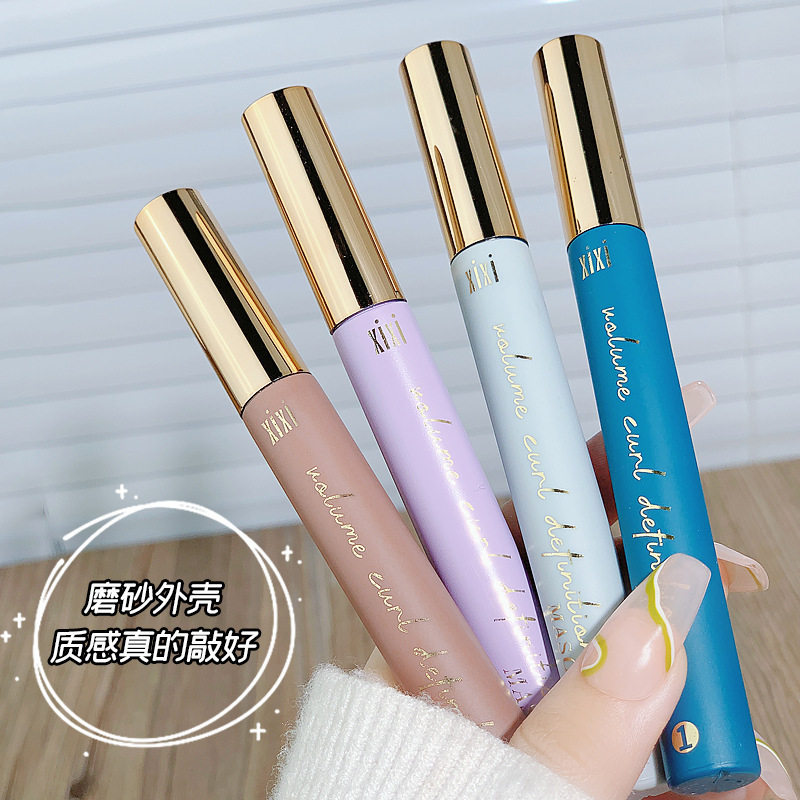 xixi精细炫彩睫毛膏小刷头纤长卷翘根根分明持久防水防汗不易晕染