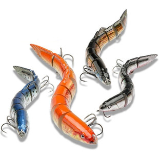 泥鳅路亚假饵仿生多节假鱼饵翘嘴专用鲈鱼黑鱼军鱼桂鱼淡水海钓