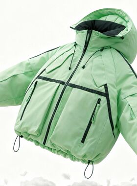 高定款【印第安人】90白鸭绒情侣羽绒服冬季保暖时尚出游御寒神器