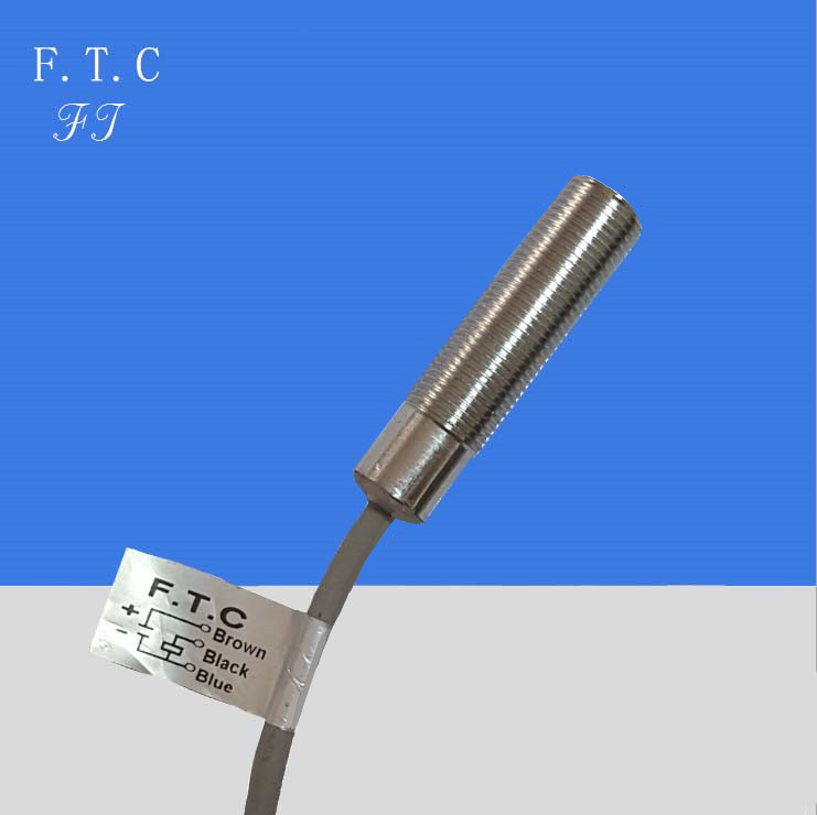 M12 埋入式PL-X1202N圆铜管接近开关台湾FTC传感器厂家直销