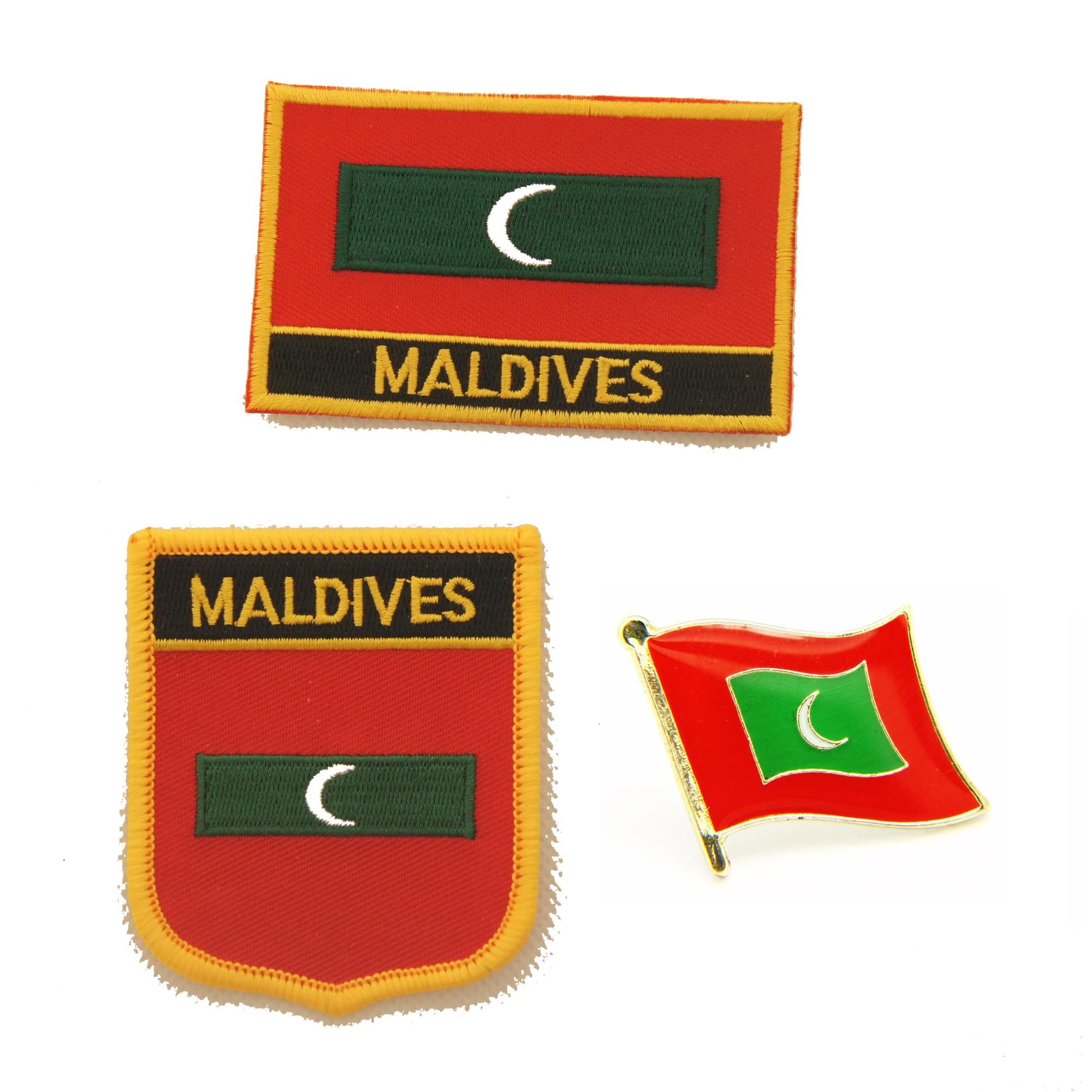 国旗布贴徽章背胶刺绣肩章