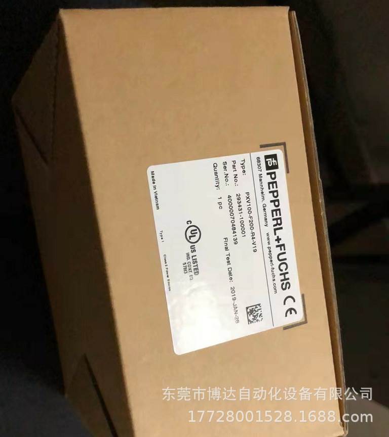 光学读码器PXV100F200R4V19全新原装正品现货议价议价