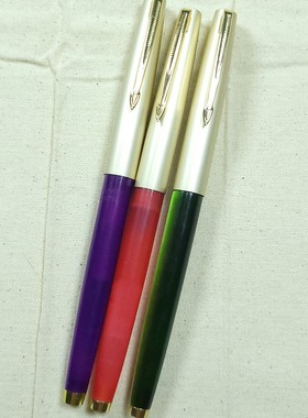 原装正品日本制造六十年代SWAN天鹅牌古典21型彩色荧光细尖钢笔