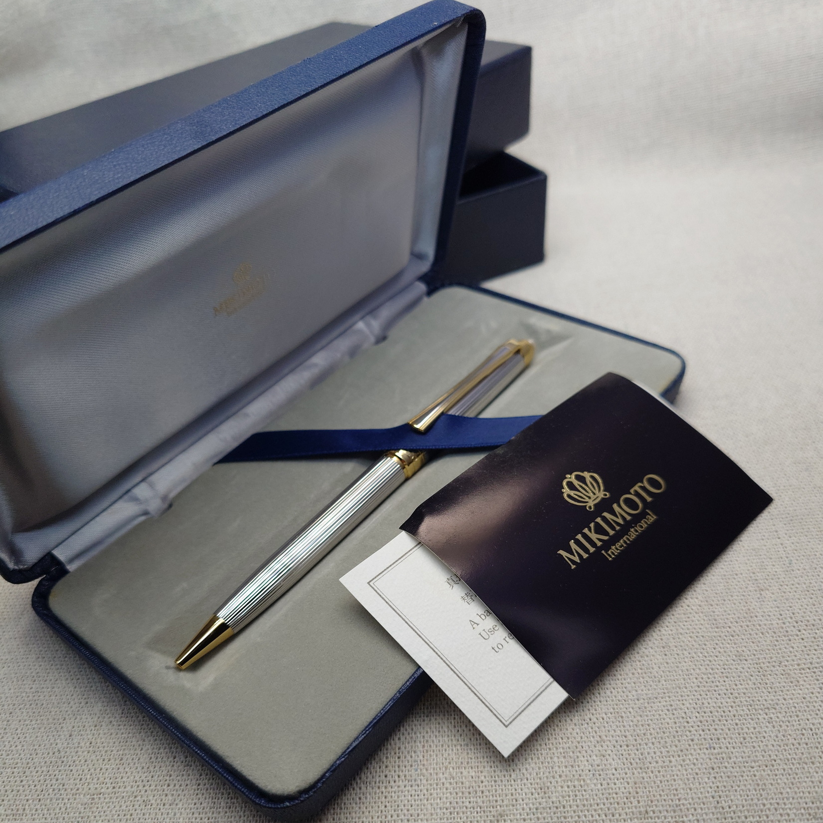 日本御本木珍珠签字笔