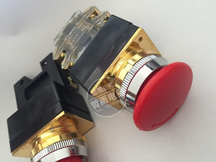 LAY1-11zs带锁急停钮蘑菇头按钮