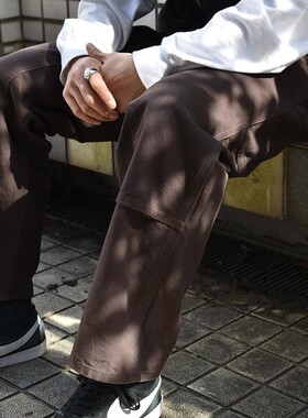 Carhartt/卡哈特水洗双膝伐木裤多纽扣大口袋男款休闲工装裤B136