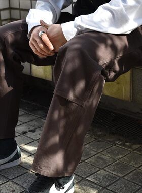 Carhartt/卡哈特水洗双膝伐木裤多纽扣大口袋男款休闲工装裤B136