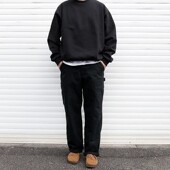 卡哈特 Rugged Flex系列耐磨单膝中腰直筒工装 Carhartt 裤 B11