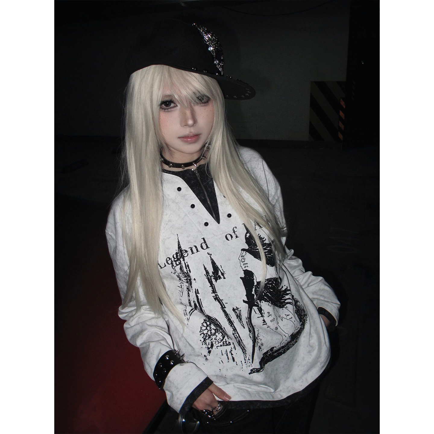 【赠运费险】假两件亨利领卫衣