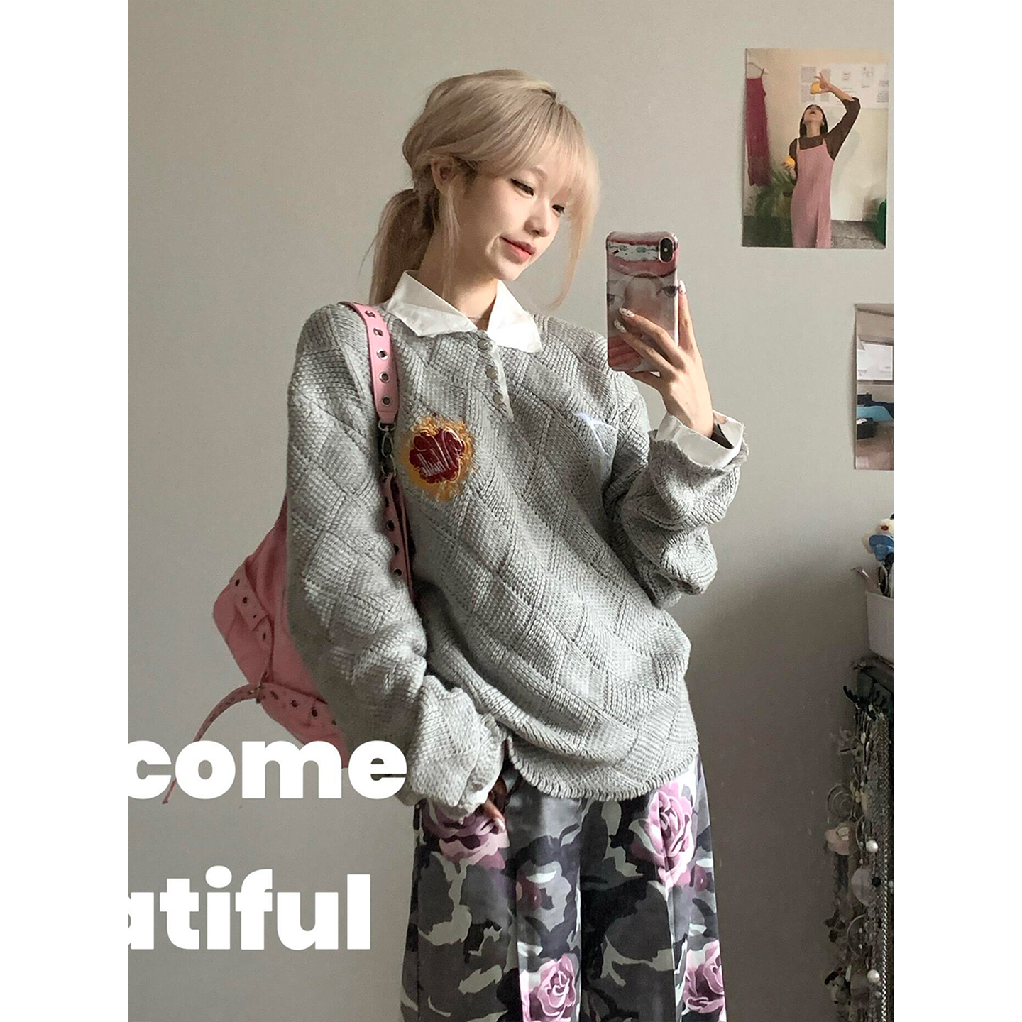 【免费试穿】亚文化POLO衫毛衣