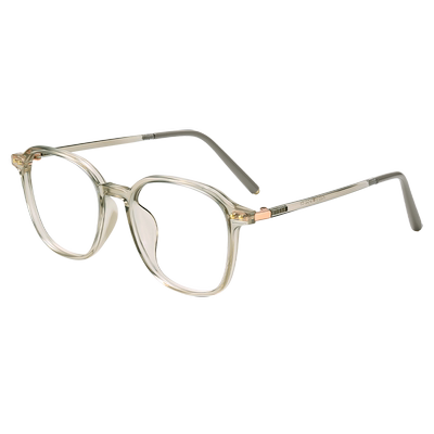 抹茶色近视眼镜素颜神器