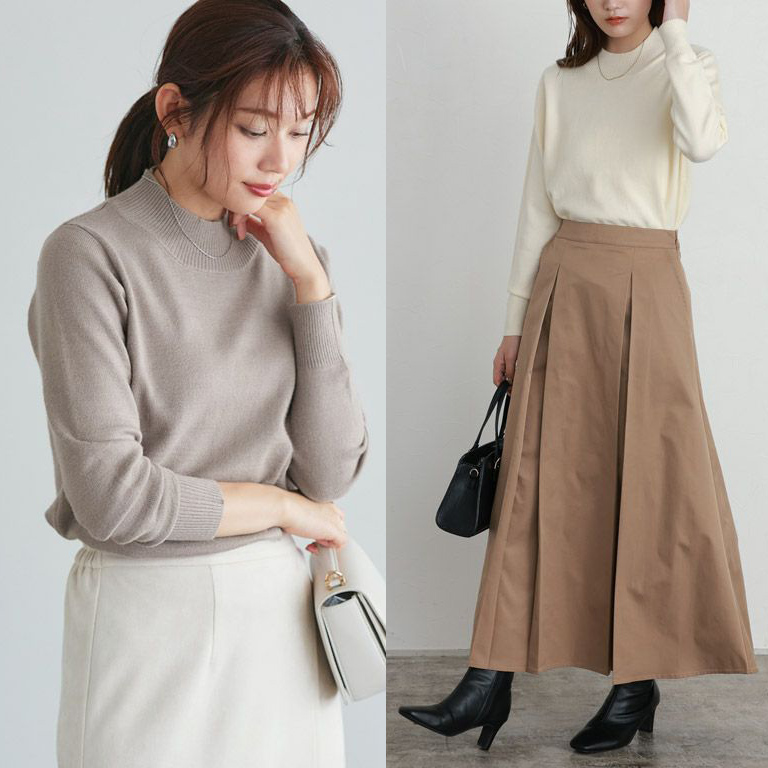 百搭套头长袖针织衫女款打底衫