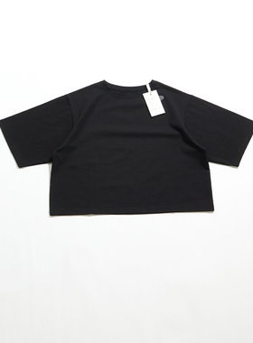 A52761 夏款简约百搭薄款宽松版圆领套头T恤 女款