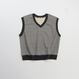 日本单 女款 秋冬款 V领外搭背心 森女森林系厚款 F322099