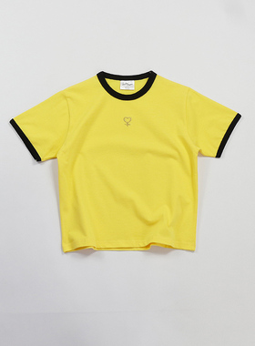 C23942 日本单 夏款简约百搭圆领套头短袖T恤 女款