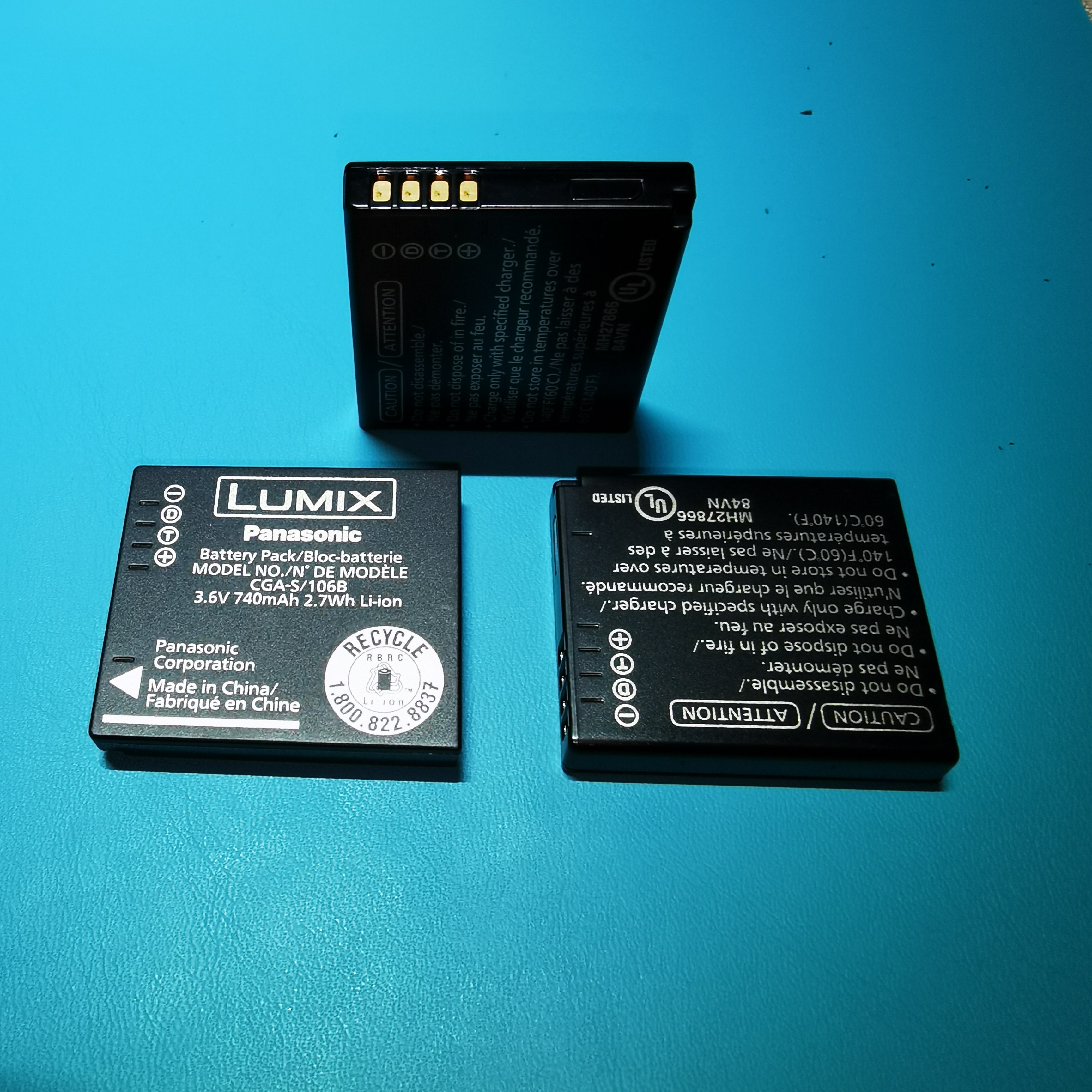 松下数码照相机 FH1 FH3 FS6 FS62 FS12 FS7FS15原装样机全新电池