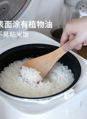 霜山可站立饭勺木制盛米饭勺子