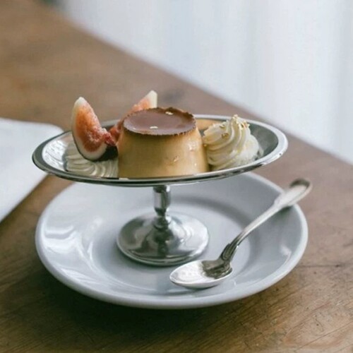 玉虎堂不锈钢法式甜点托盘布丁杯