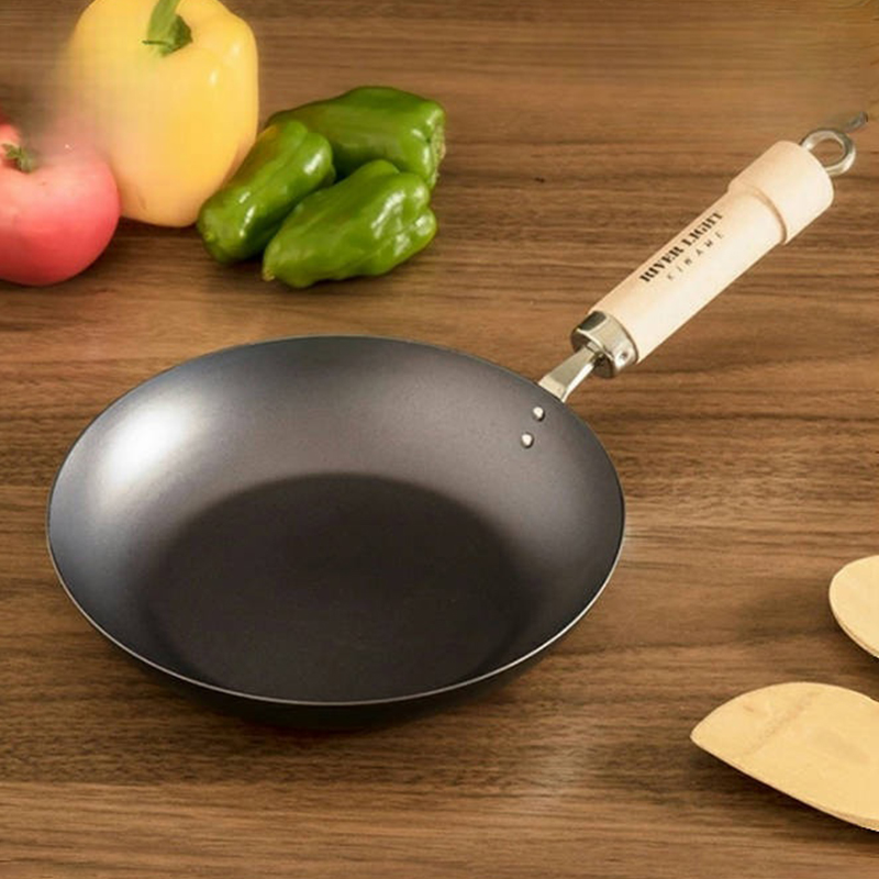 中華神炒平底煎鍋極鐵日本