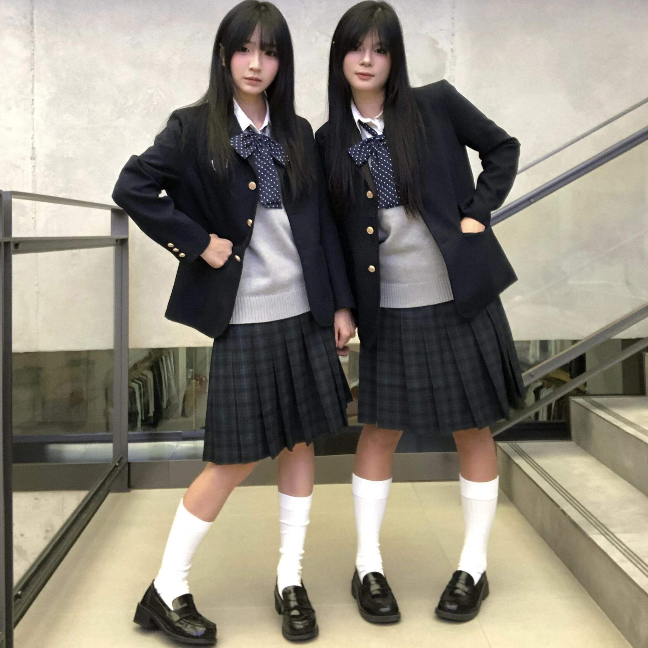 新品【海苔】日系校供氛围感秋冬JK制服格裙学院风西服外套套装女