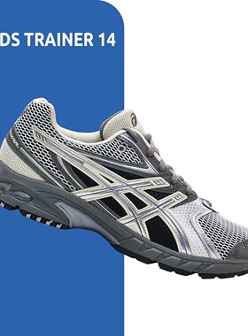 ASICS DS TRAINER 低帮男鞋Y2K液态银色网面透气休闲鞋1203A607