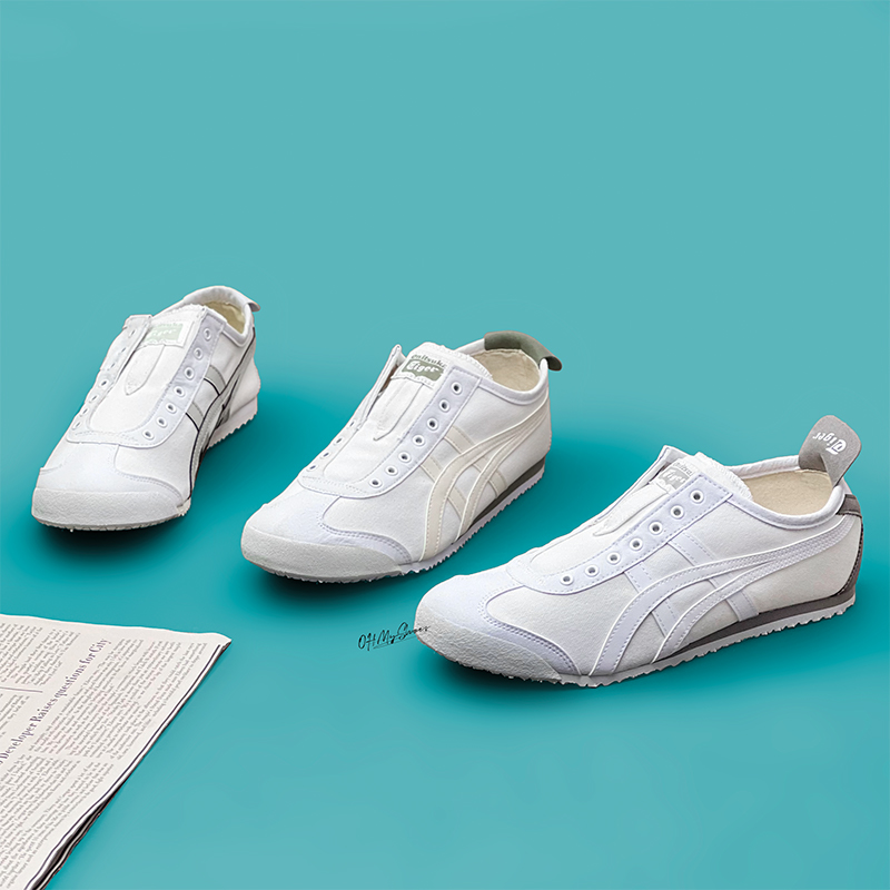 Onitsuka Tiger鬼塚虎mexico66白灰一脚蹬男鞋女鞋1183A360-119 运动鞋new 运动休闲鞋 原图主图