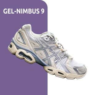 液态银网布透气低帮男鞋 ASICS亚瑟士GEL NIMBUS 106 1201A424